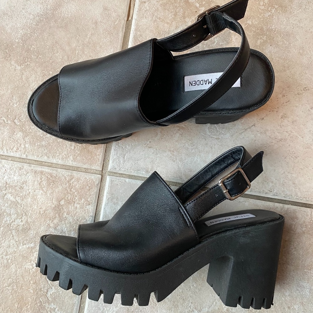 SUNNYSIDE Sandal | Block Heel | Treaded Sole